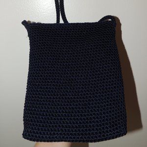Dark Blue Braided Bag